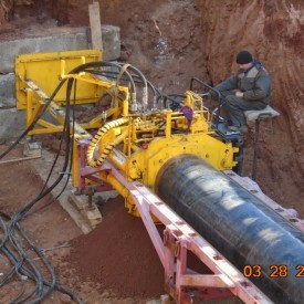 Строительство газонефтепровода